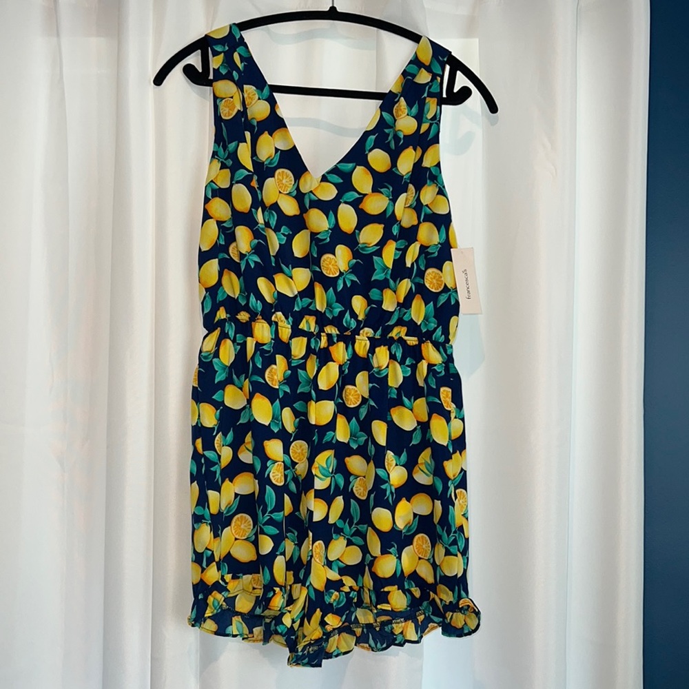 Francesca’s lemon romper